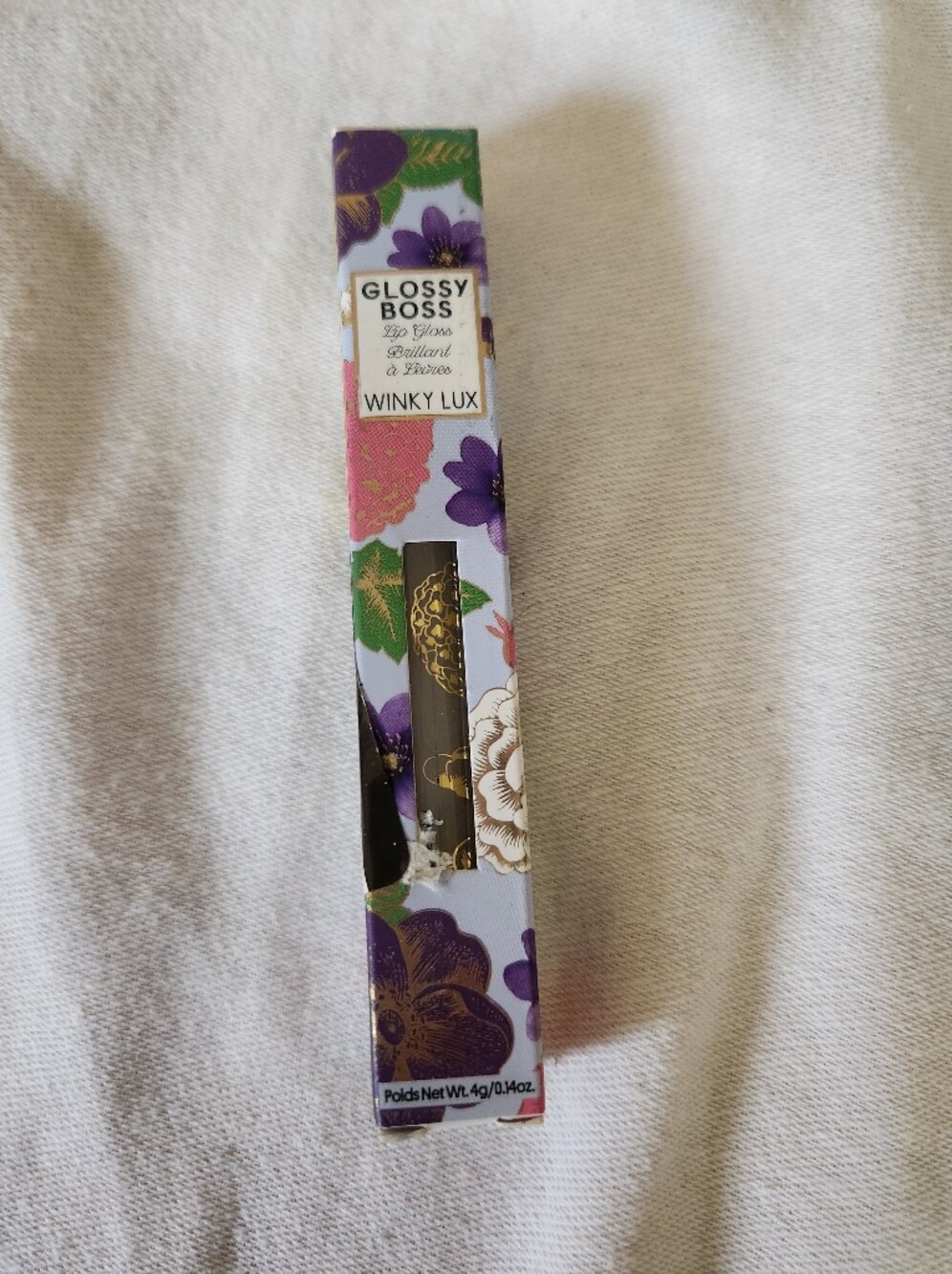 Winky Lux Glossy Boss Lip Gloss Tea Rose & Freesia NIB